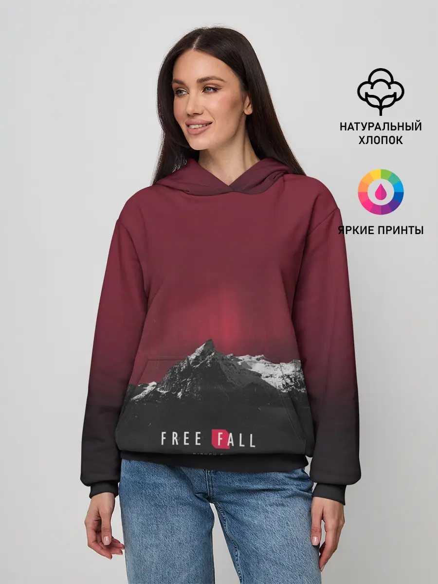 Женское худи / Free fall