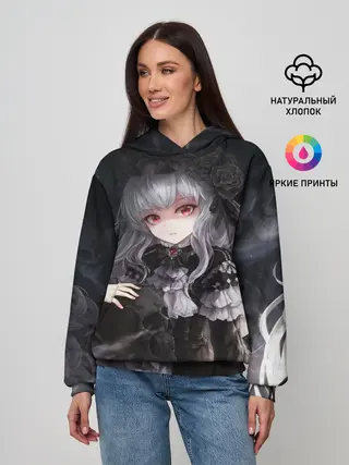 Женское худи / Темная Хатсуне Мику