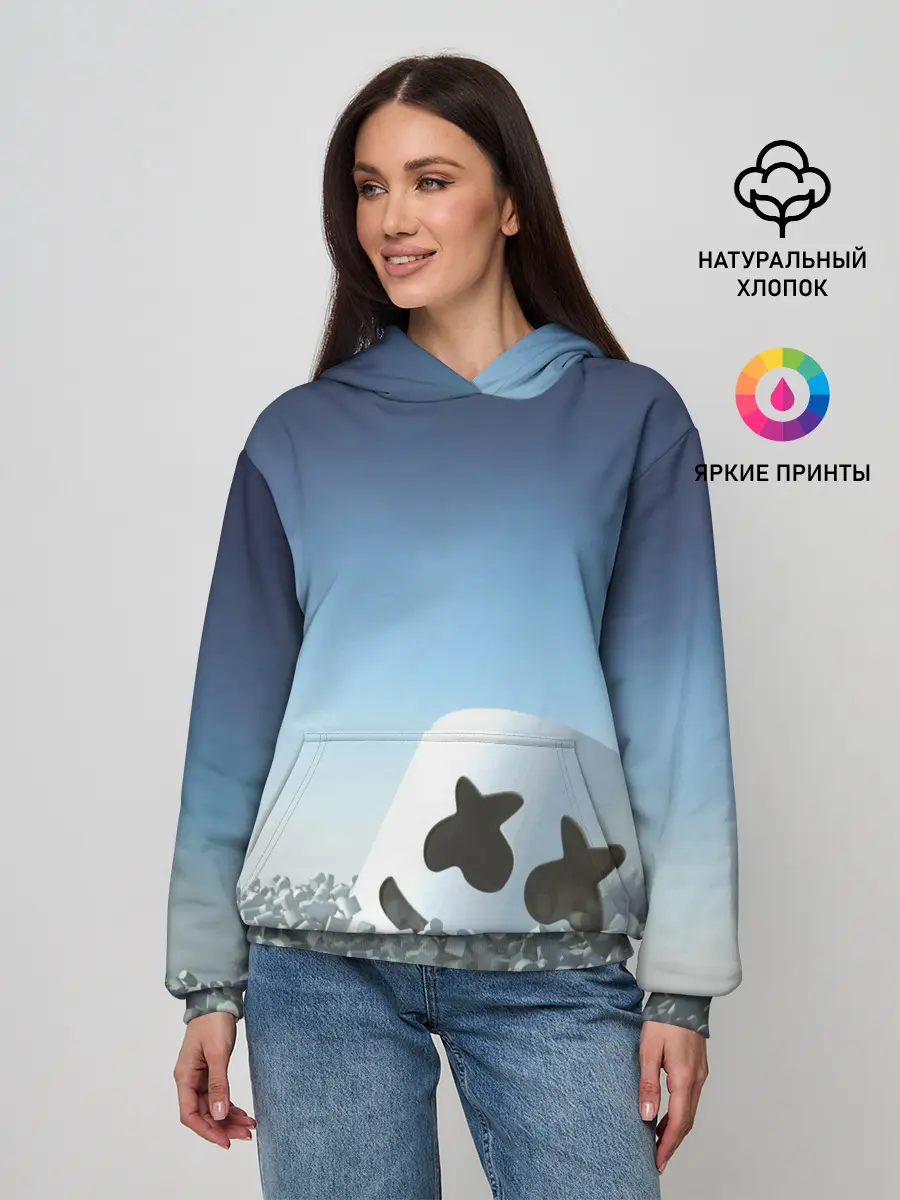 Женское худи / Marshmello