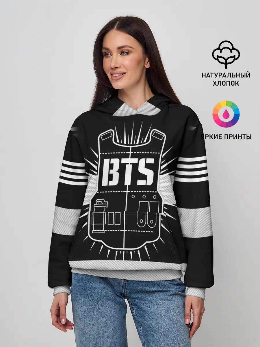 Женское худи / BTS ARMY 97 JUNG KOOK