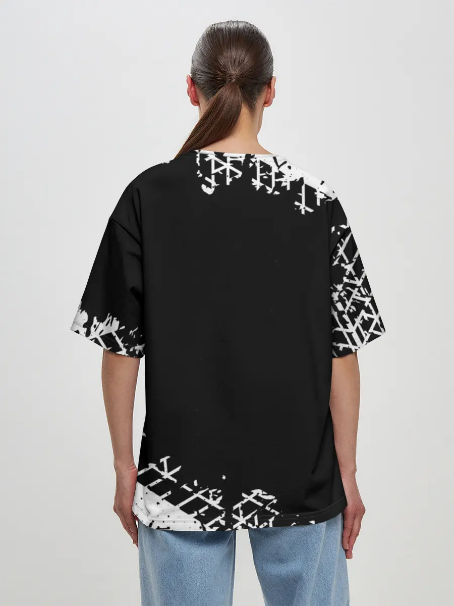 Женская футболка оверсайз / BMW / БМВ