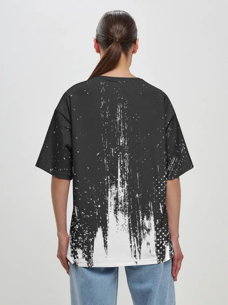 Женская футболка оверсайз / MARILYN MANSON / М. МЭНСОН