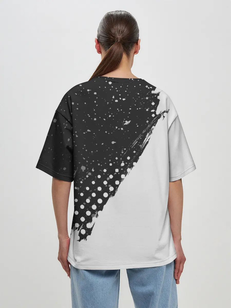 Женская футболка оверсайз / JUST DO IT