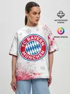 Женская футболка оверсайз / FC BAYERN / БАВАРИЯ