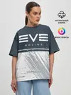 Женская футболка оверсайз / EVE ONLINE / ИВ ОНЛАЙН
