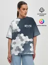 Женская футболка оверсайз / EVE ONLINE / ИВ ОНЛАЙН
