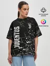Женская футболка оверсайз / JUVENTUS.