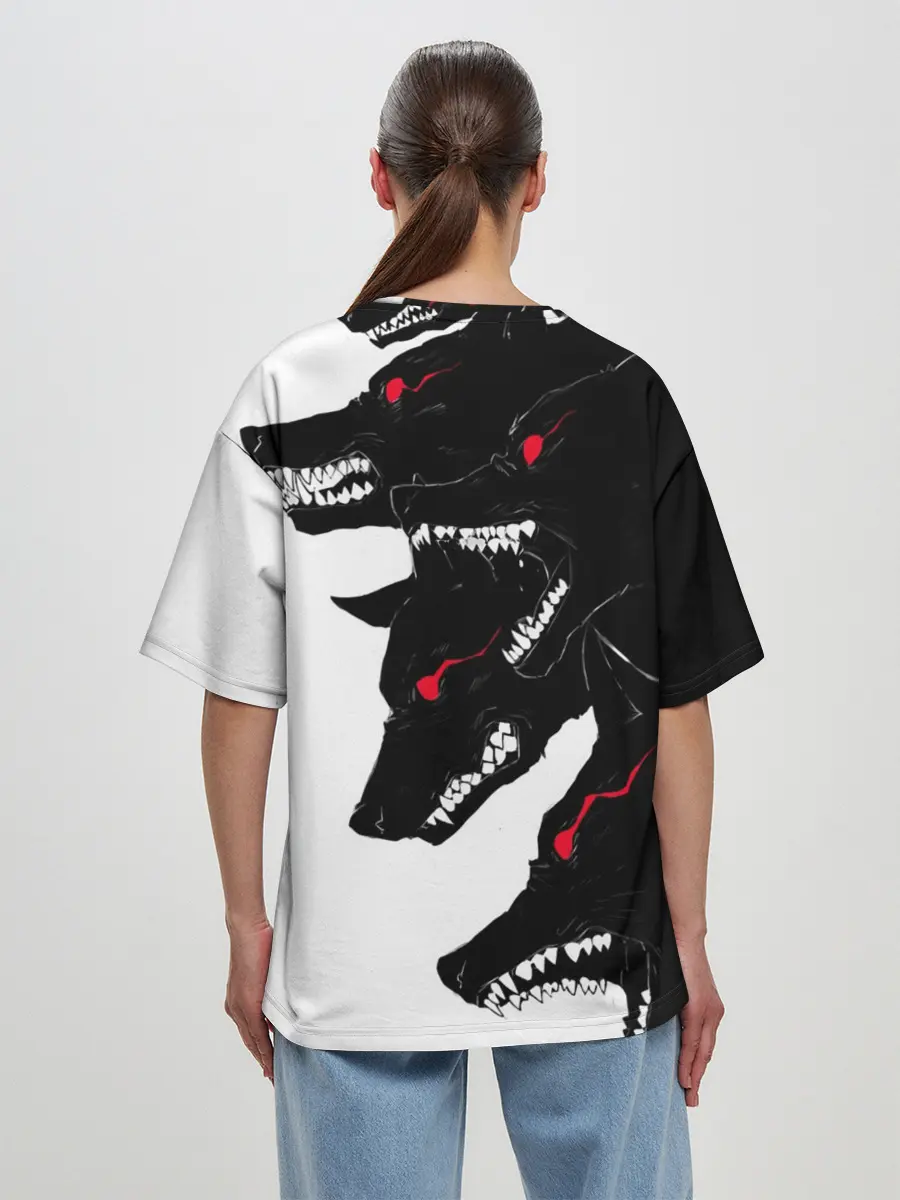 Женская футболка оверсайз / Gluttony