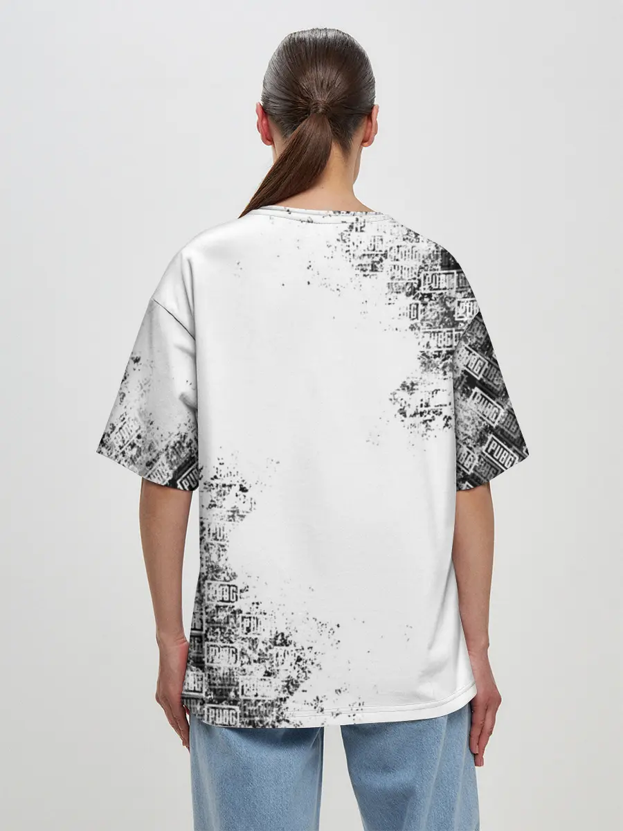 Женская футболка оверсайз / PUBG