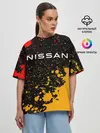 Женская футболка оверсайз / NISSAN / Ниссан