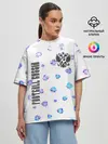 Женская футболка оверсайз / FOOTBALL RUSSIA / Футбол