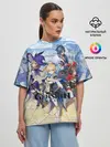 Женская футболка оверсайз / GENSHIN IMPACT