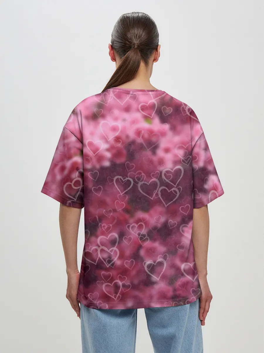 Женская футболка оверсайз / Джунко Эношима