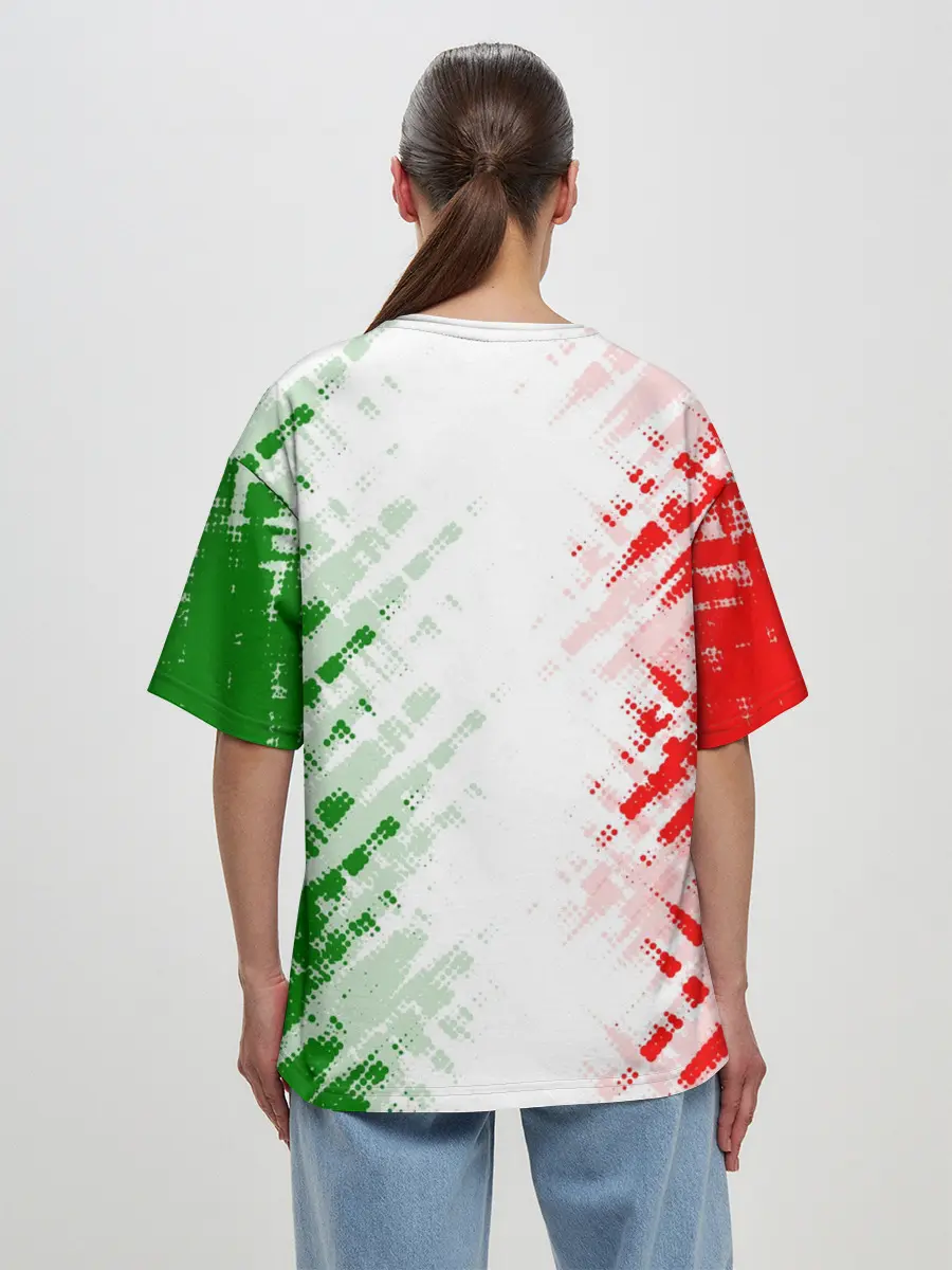 Женская футболка оверсайз / JUVENTUS