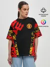 Женская футболка оверсайз / Manchester United | Red Devils