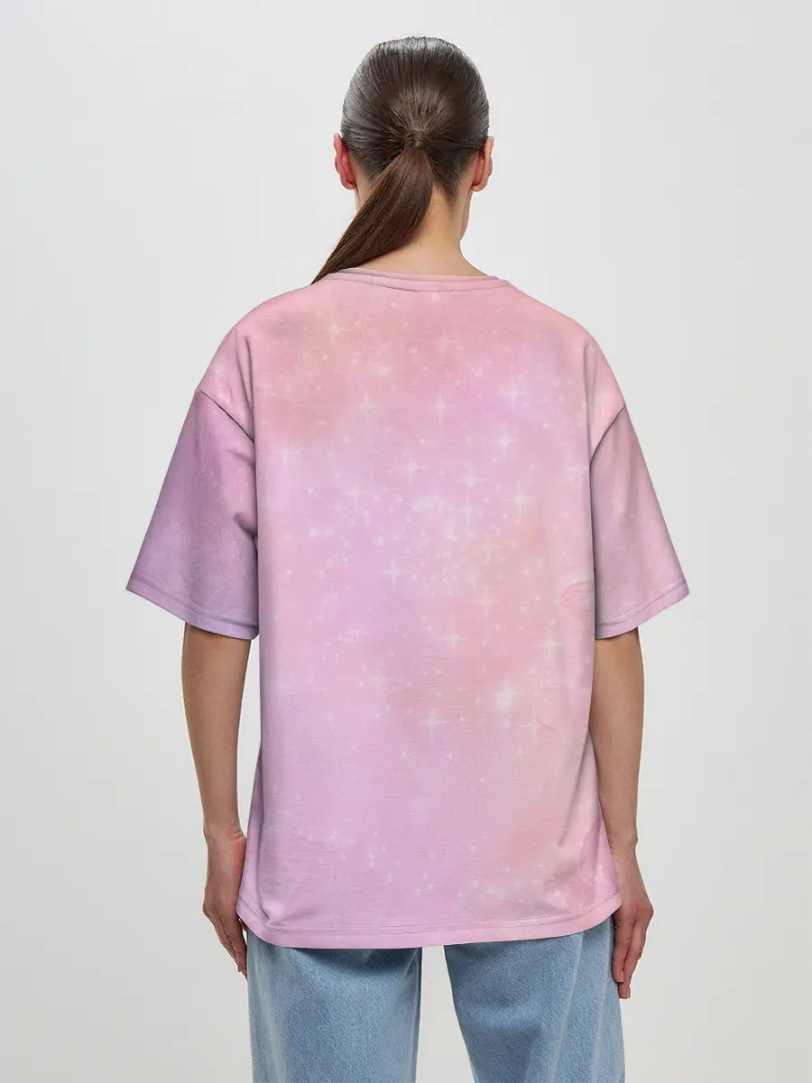 Женская футболка оверсайз / Моя вайфу - Zero Two