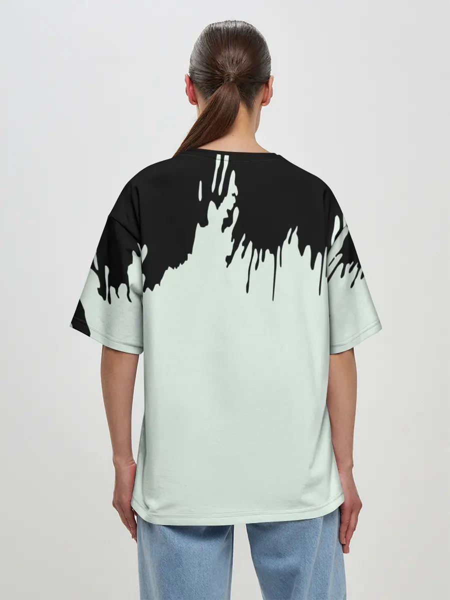 Женская футболка оверсайз / DEATH STRANDING