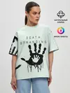 Женская футболка оверсайз / DEATH STRANDING