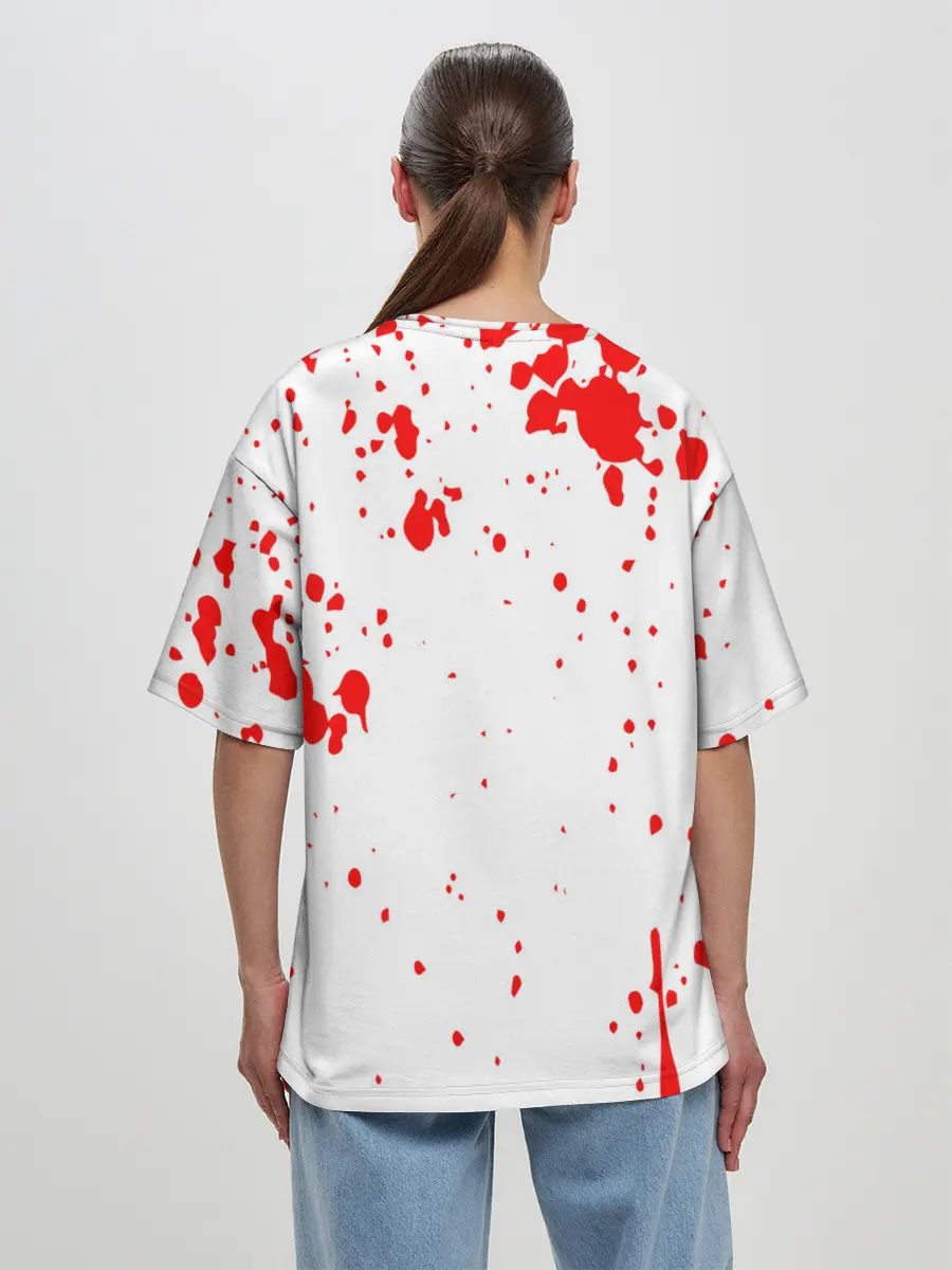 Женская футболка оверсайз / GHOSTEMANE