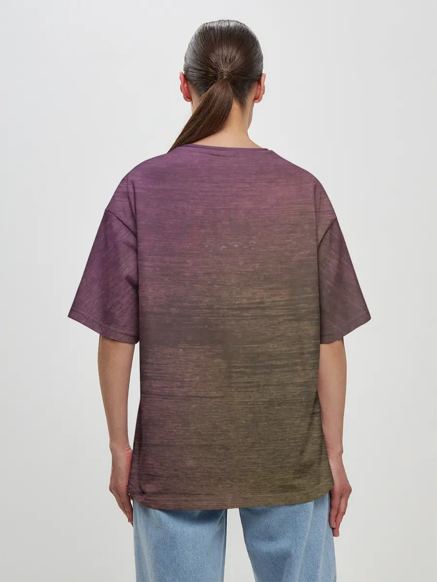 Женская футболка оверсайз / Дазай Осаму