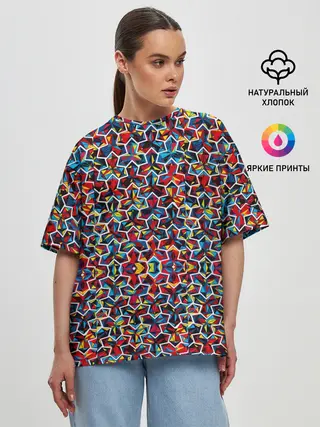 Женская футболка оверсайз / COLORS