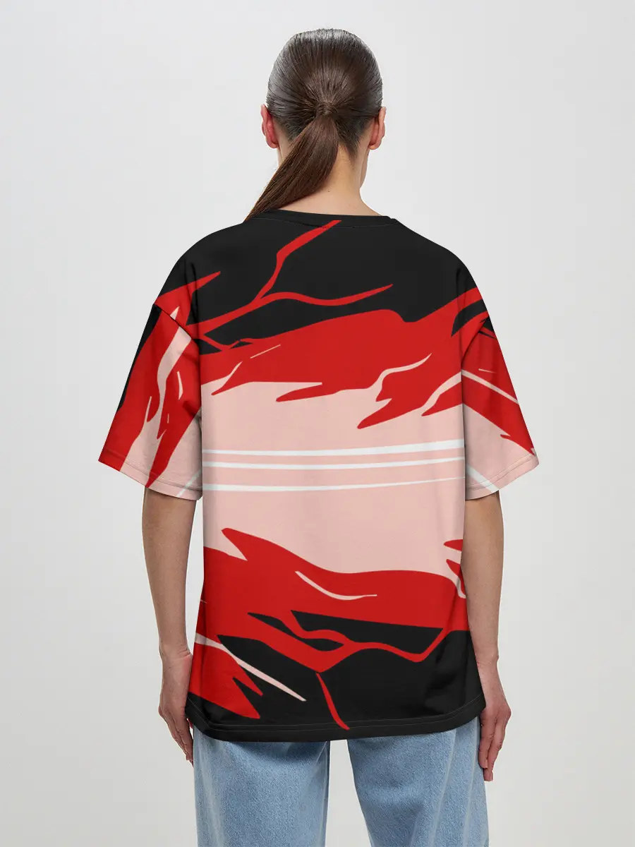 Женская футболка оверсайз / AMONG US