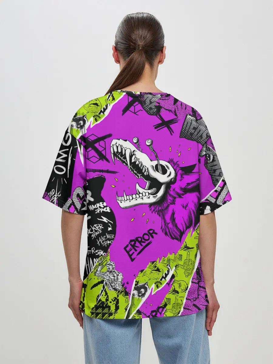 Женская футболка оверсайз / Watch Dogs: Legion