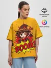 Женская футболка оверсайз / Мегумин BOOM