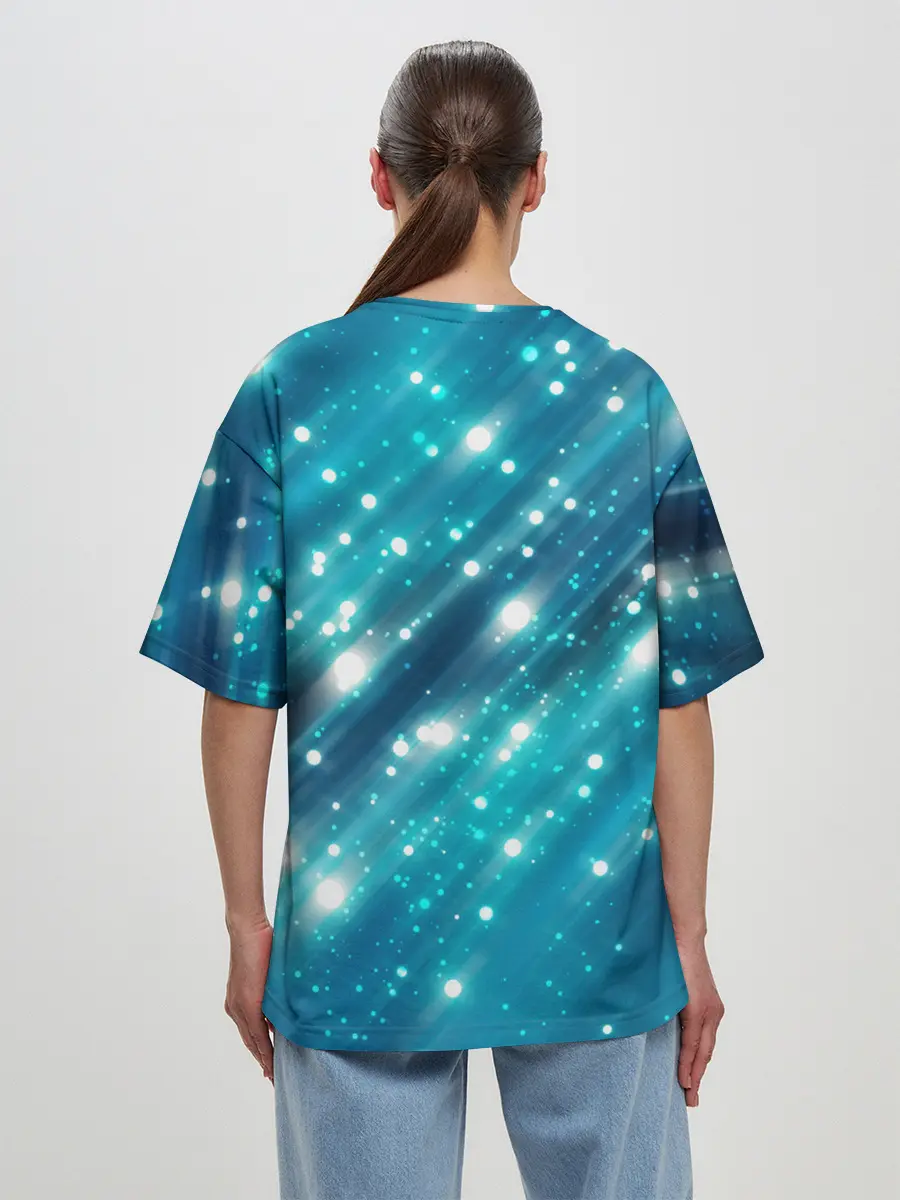 Женская футболка оверсайз / Волшебство | Magic