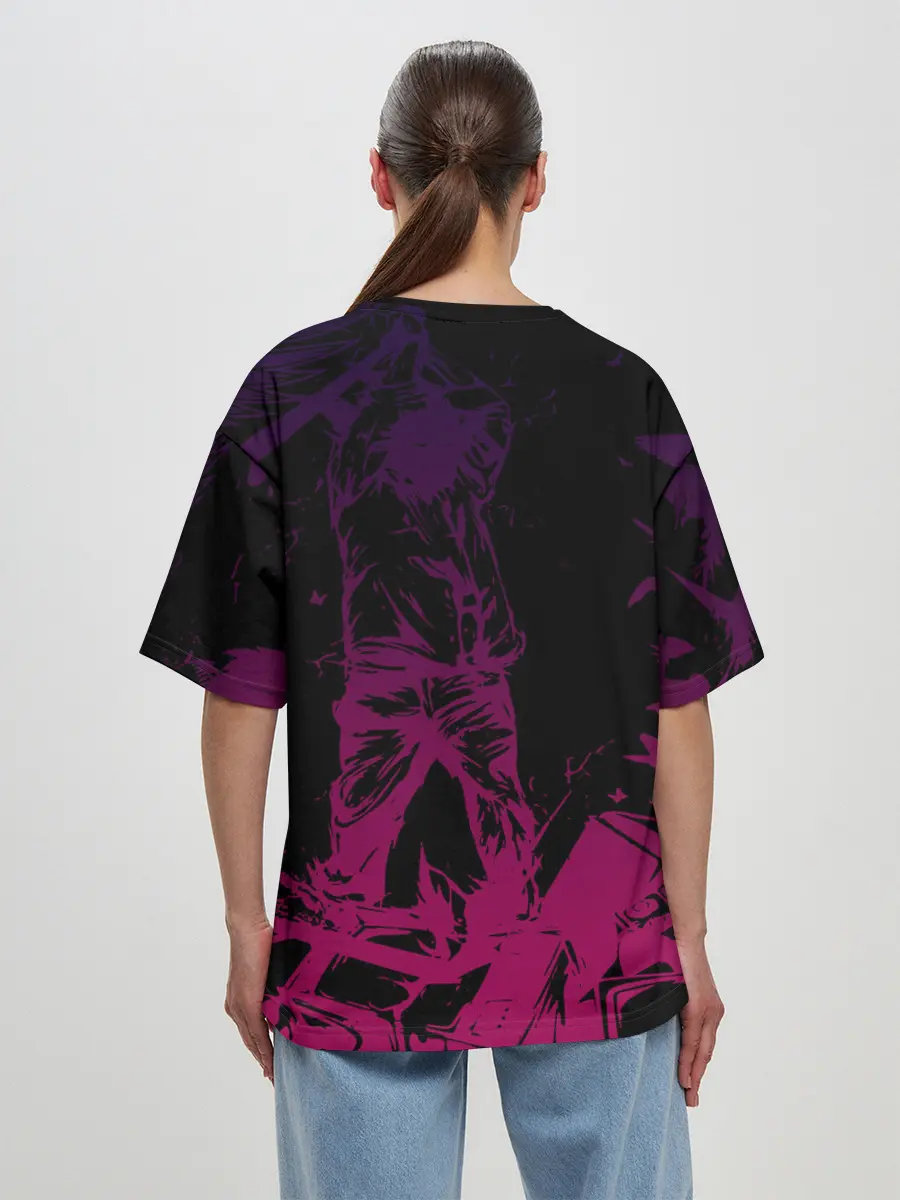 Женская футболка оверсайз / THREE DAYS GRACE.