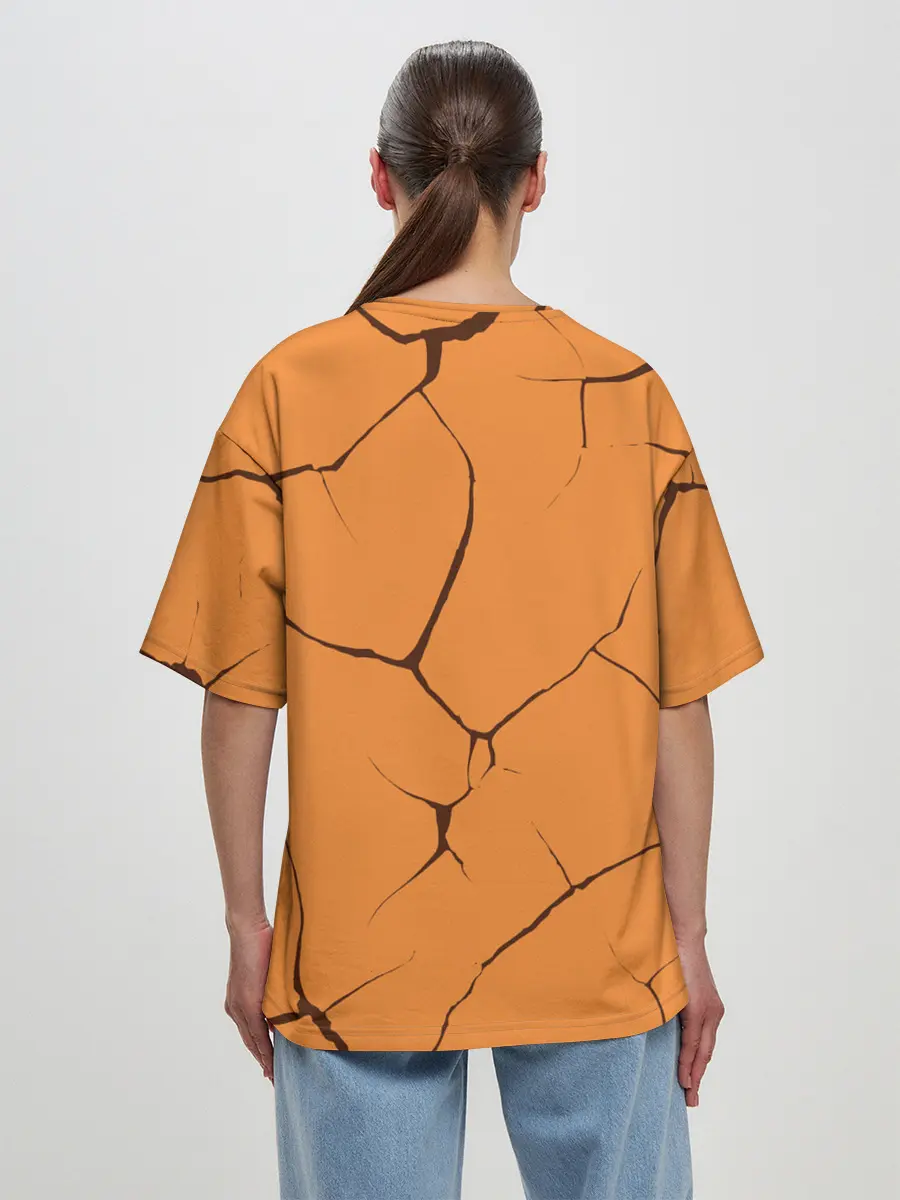 Женская футболка оверсайз / Haunted Family