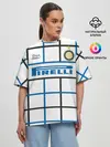 Женская футболка оверсайз / INTER выездная 20/21