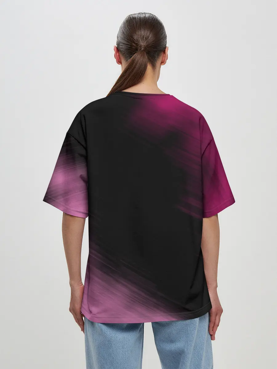 Женская футболка оверсайз / AMONG US - Милота