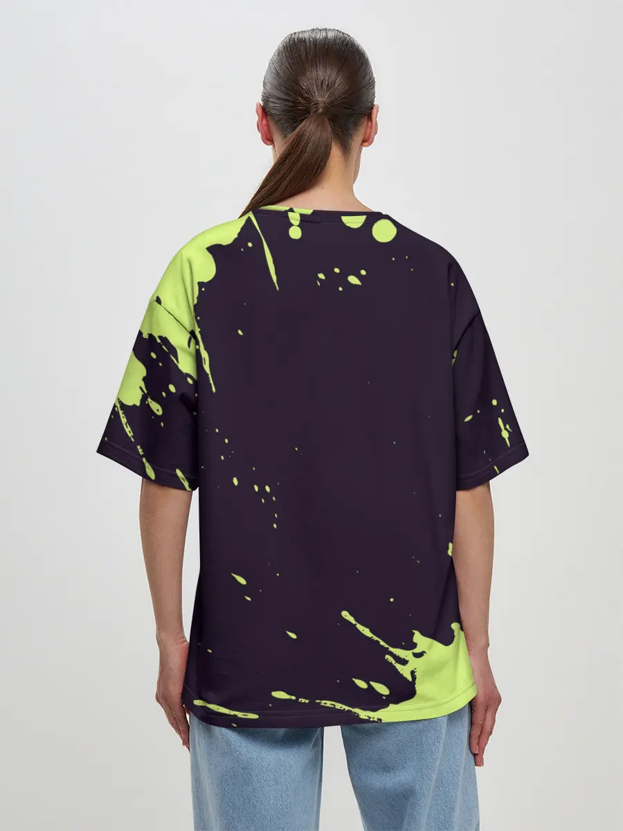 Женская футболка оверсайз / AMONG US - MONSTER