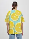 Женская футболка оверсайз / лимончики