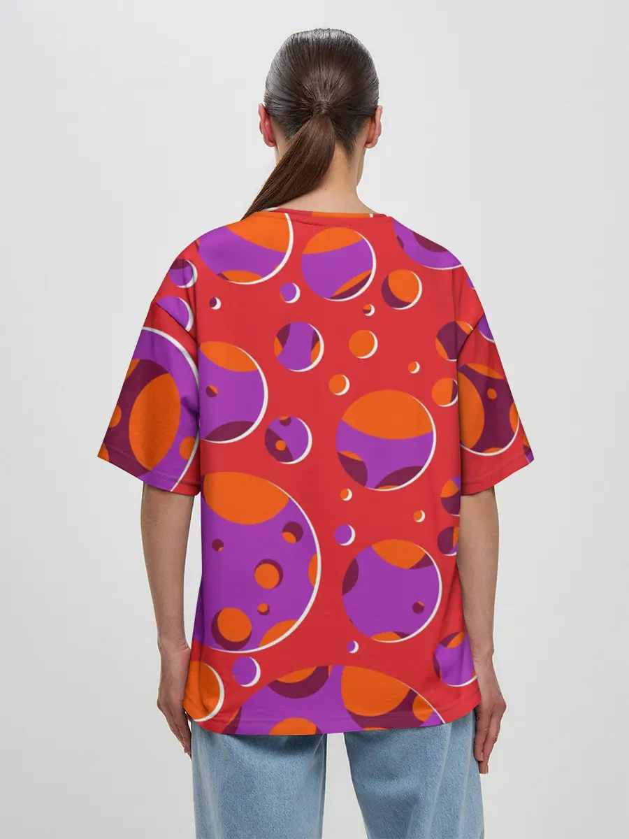 Женская футболка оверсайз / Among us