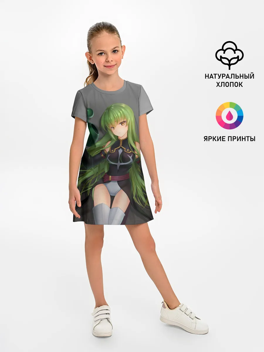 Детское платье / Code Geass art gray