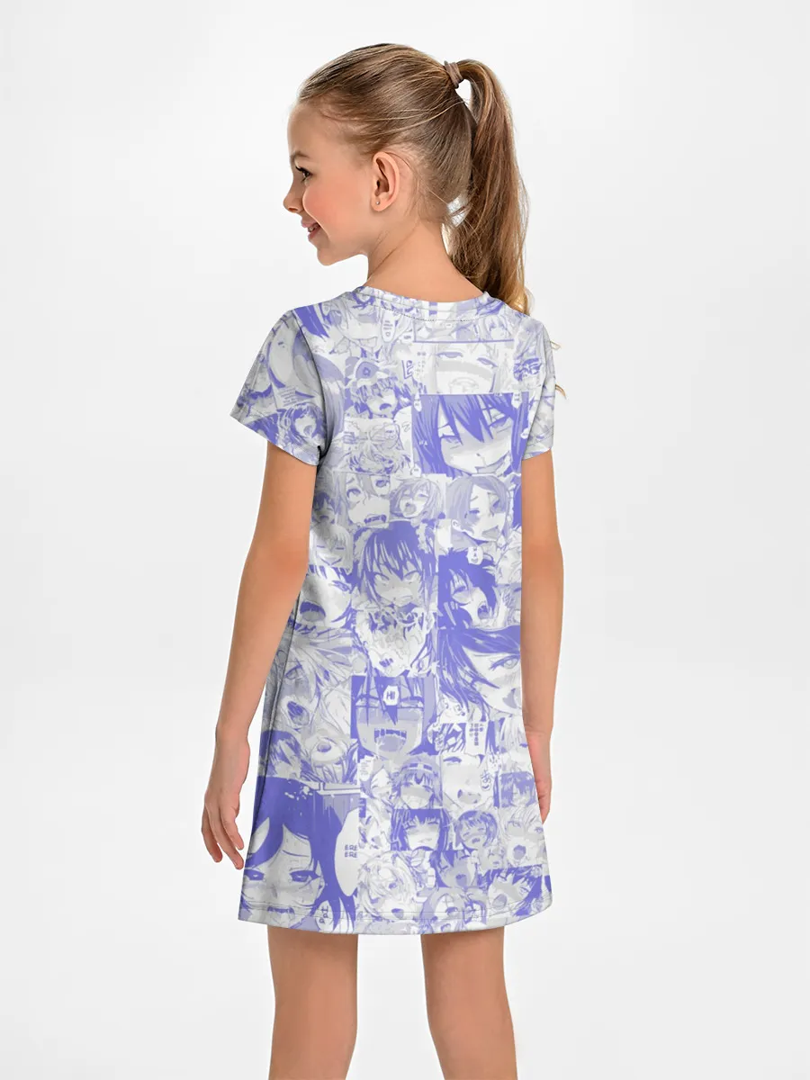 Детское платье / AHEGAO BLUE