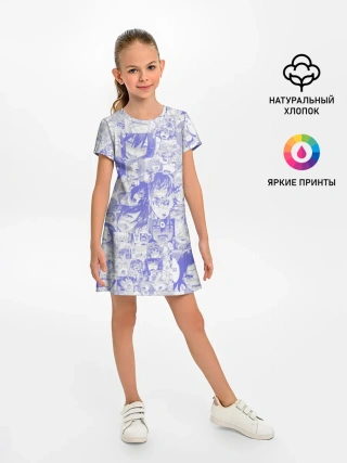 Детское платье / AHEGAO BLUE