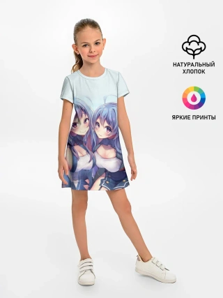 Детское платье / Аниме девочки-двойняшки