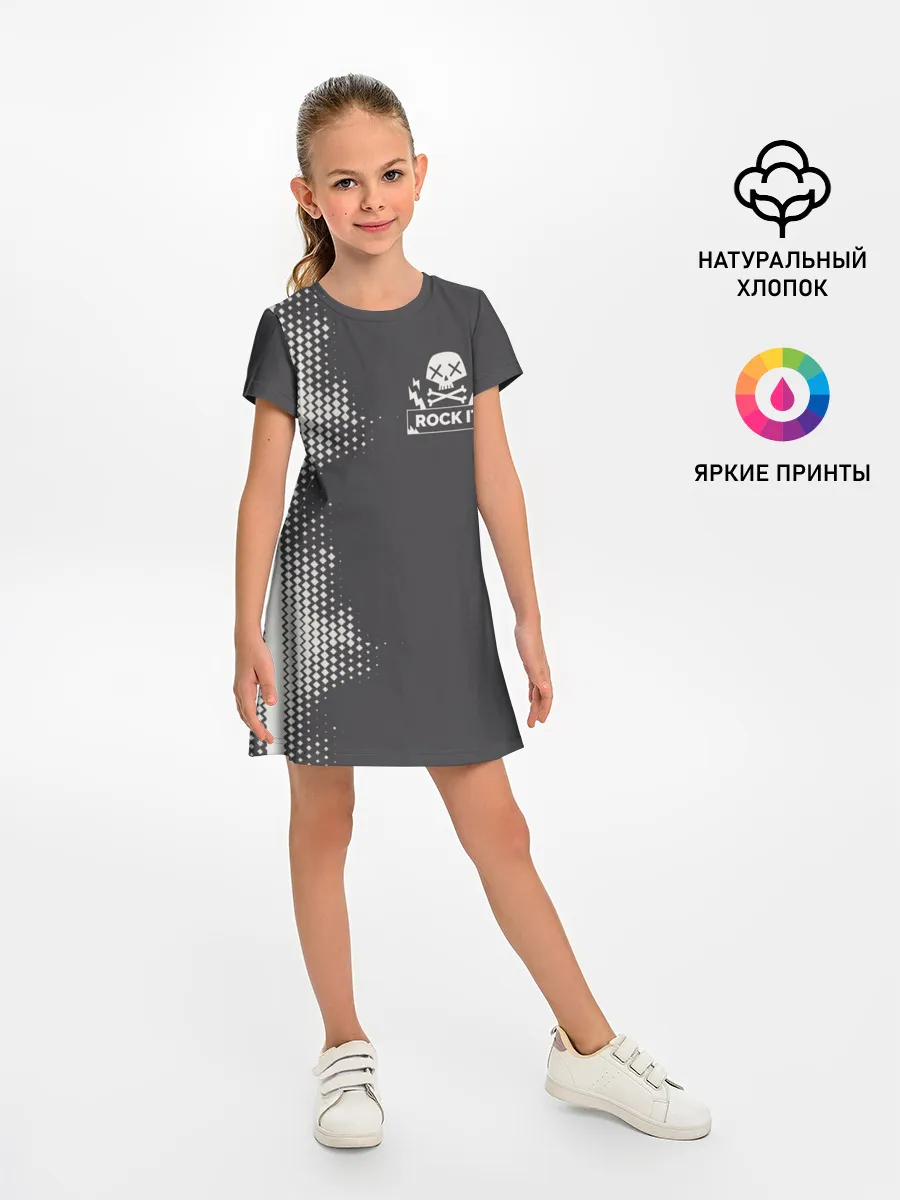 Детское платье / I Love Rock
