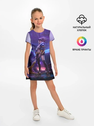 Детское платье / Akali. KDA