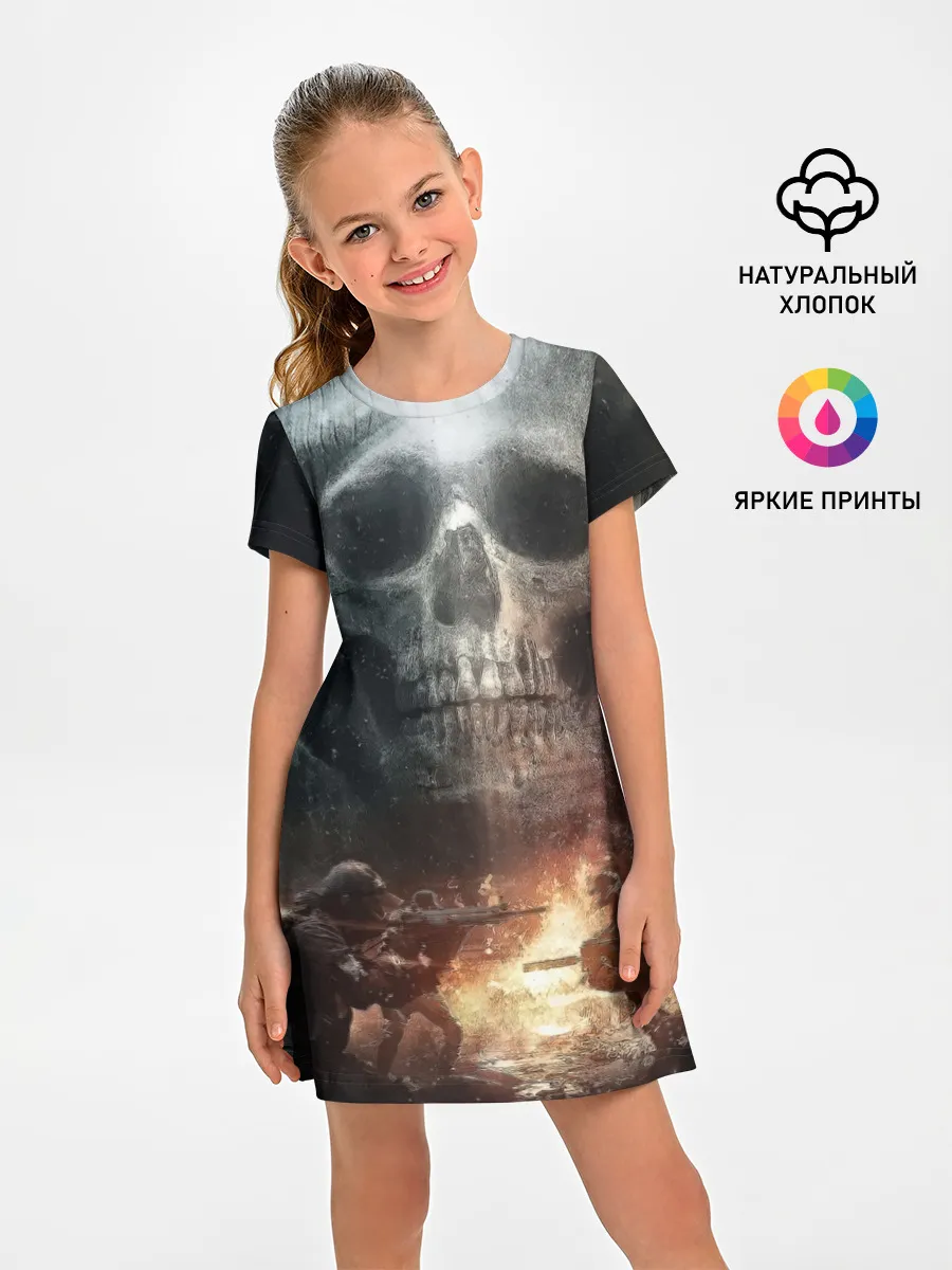 Детское платье / Battlefield Череп