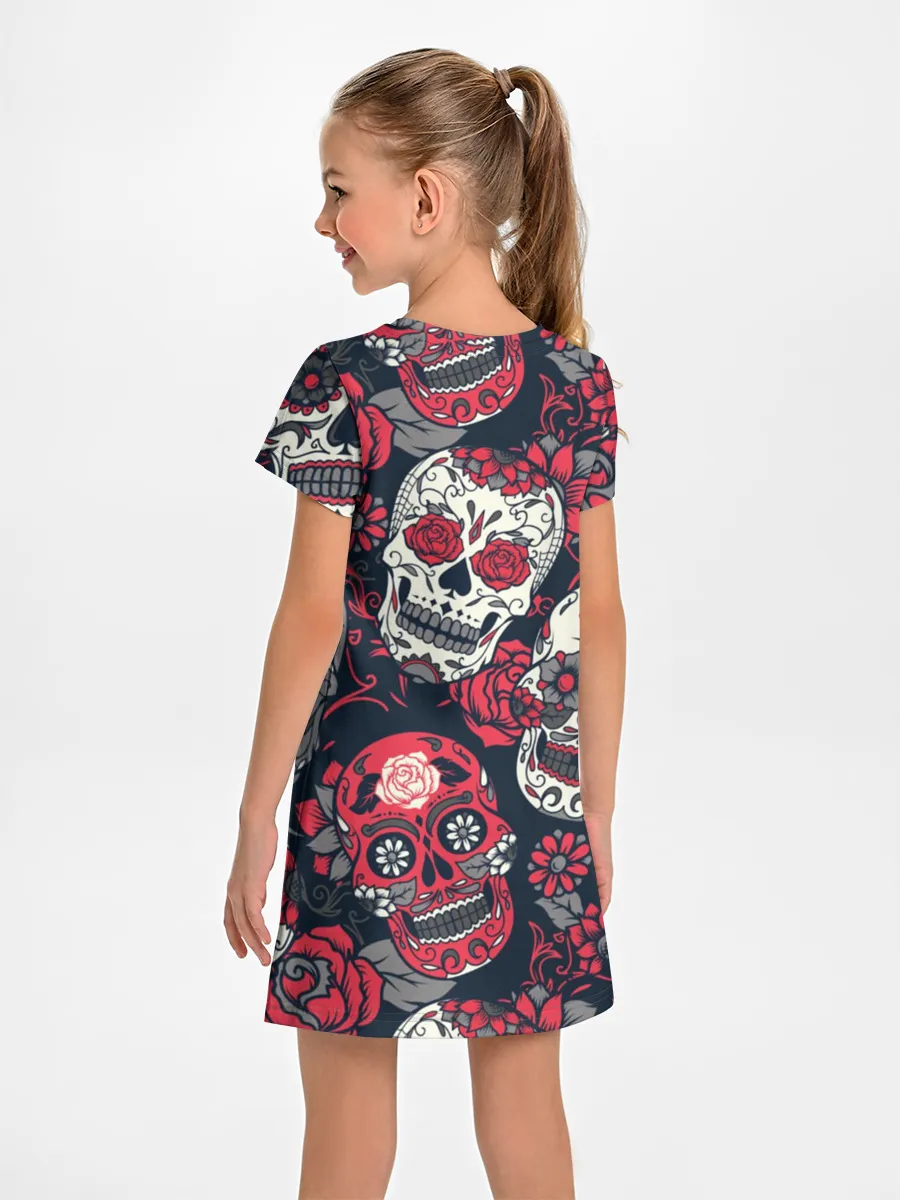 Детское платье / Мексиканские черепа