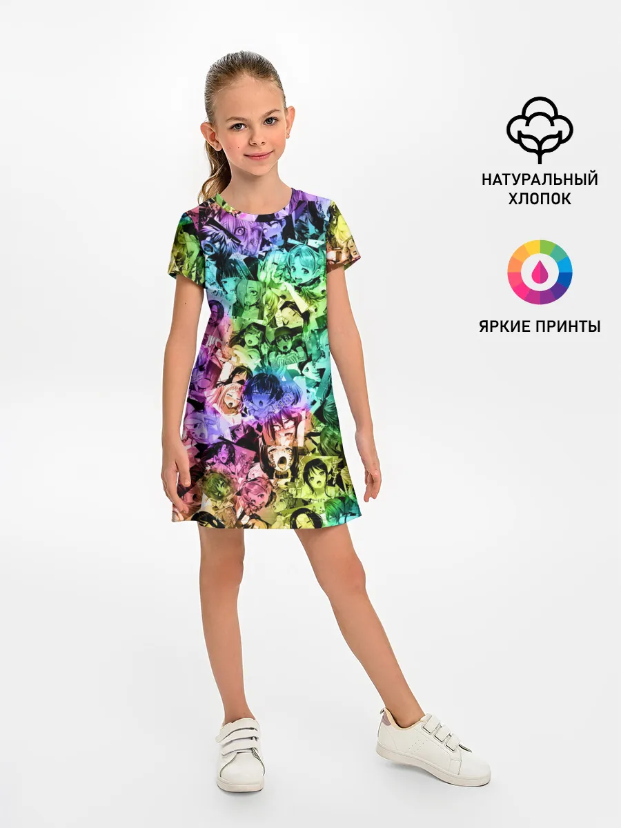 Детское платье / Радуга ахегао