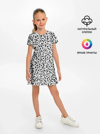 Детское платье / буквы ЙУХОП