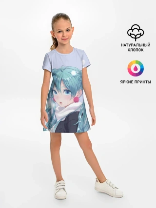 Детское платье / Hatsune Miku. Winter