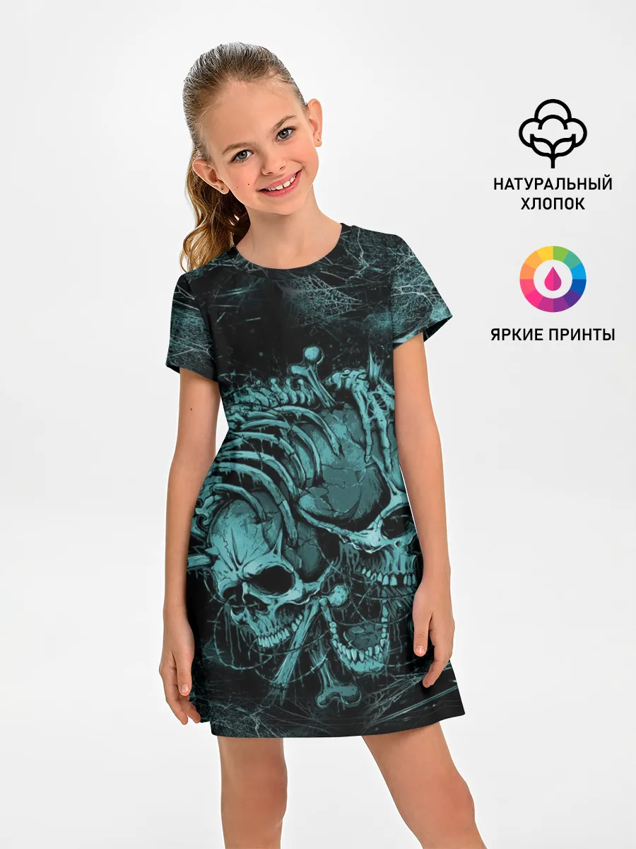 Детское платье / two skulls