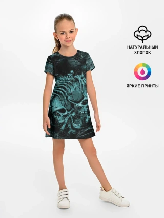 Детское платье / two skulls