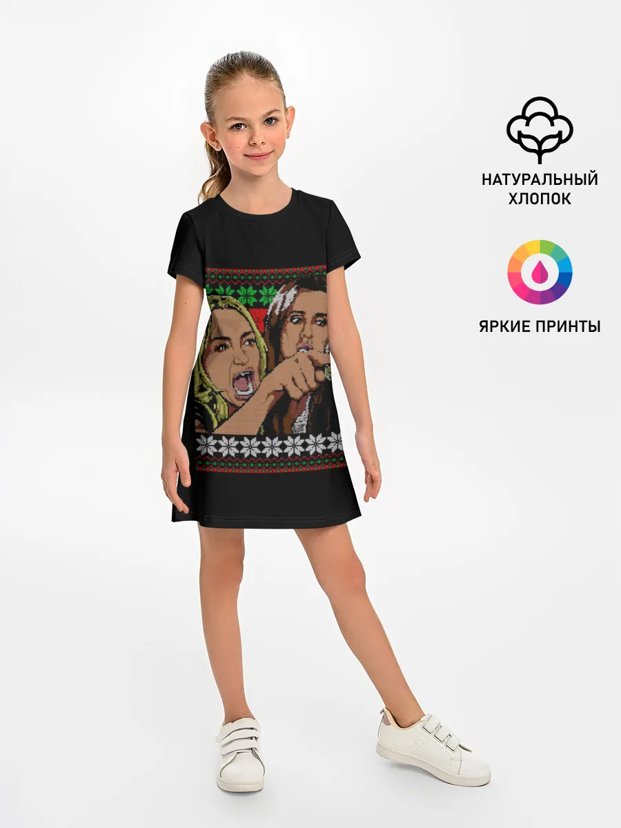 Детское платье / woman yelling at cat